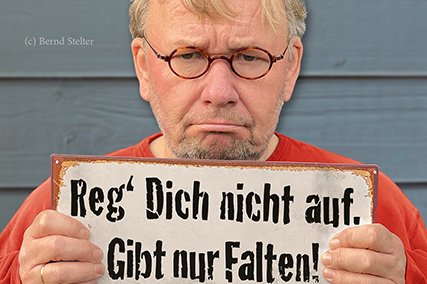 Bild "Bernd Stelter – Reg dich nicht auf, gibt nur Falten!"